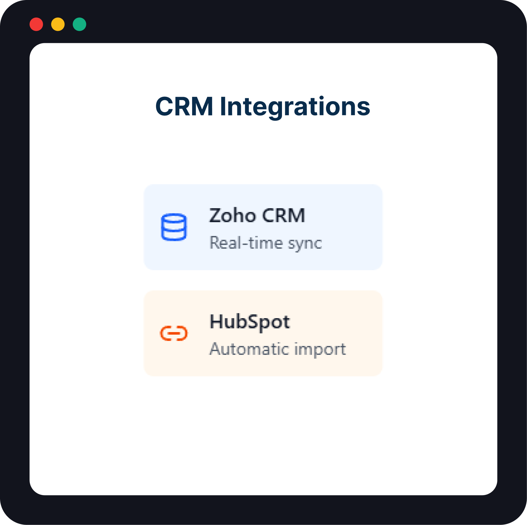 CRM Integrations